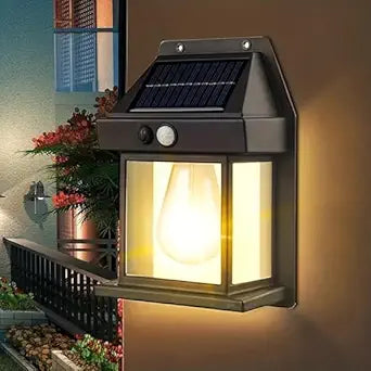 Solar Wireless Night Light (Multicolour)