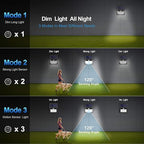 Solar Wireless Night Light (Multicolour)