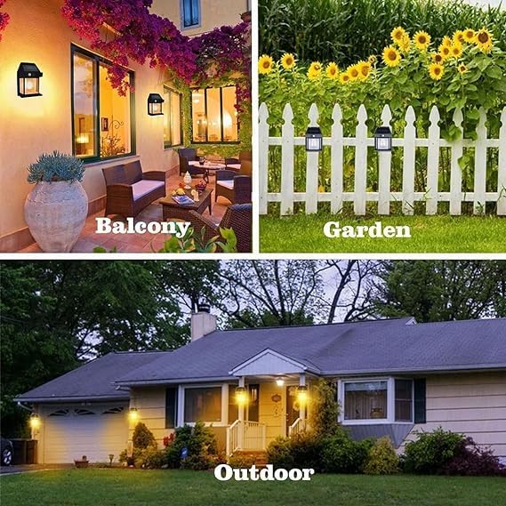 Solar Wireless Night Light (Multicolour)