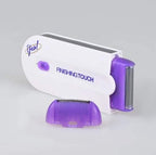 Rechargeable Hair Removal Epilator – Painless Sensor Razor (Purple)