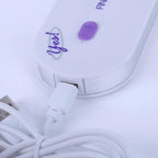 Rechargeable Hair Removal Epilator – Painless Sensor Razor (Purple)
