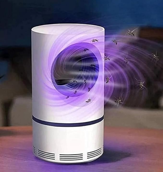Electric Mosquito Killer Lamp – Indoor Insect Trap (White)