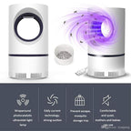 Electric Mosquito Killer Lamp – Indoor Insect Trap (White)