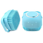 Soft Silicone Bath & Body Scrubber with Hanging Hook