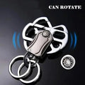 4-in-1 Multi-Function Keychain Spinner Tool with Double Ring