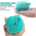 Soft Silicone Bath & Body Scrubber with Hanging Hook