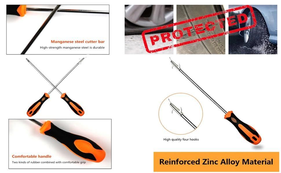 2-in-1 Car Tyre Stone Removal Tool