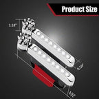 Wind-Powered Car Daytime Running Lights – Pack of 2 (White)