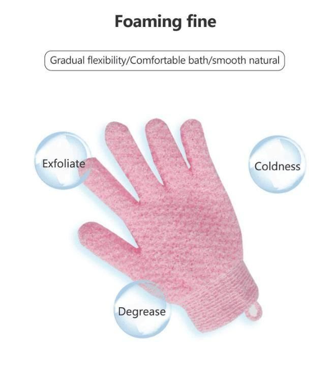 Five-Finger Bath Gloves