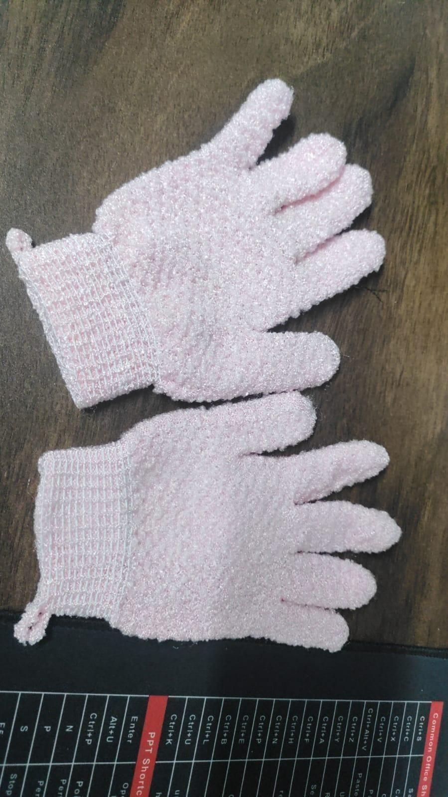 Five-Finger Bath Gloves