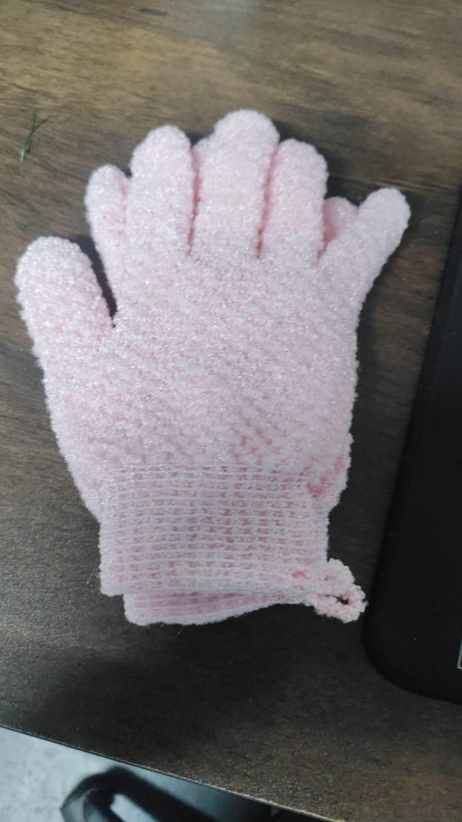 Five-Finger Bath Gloves