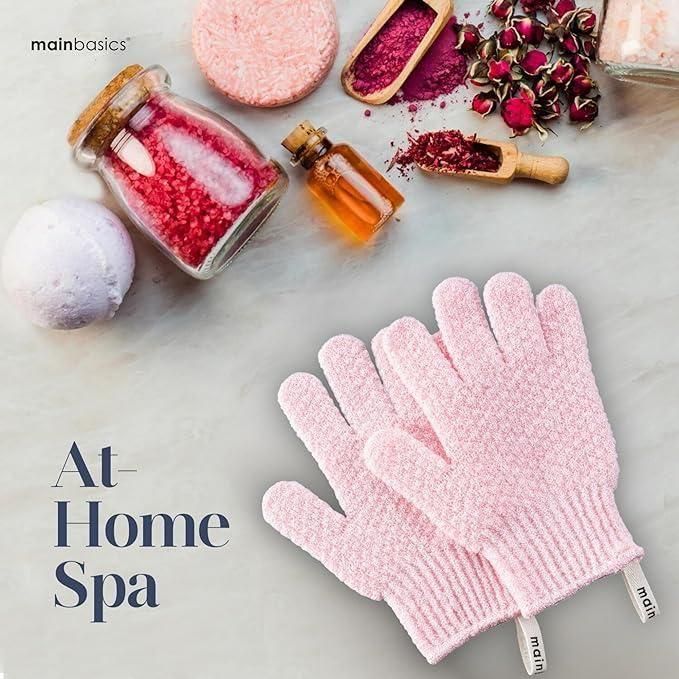 Five-Finger Bath Gloves