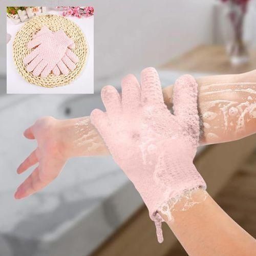 Five-Finger Bath Gloves