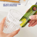 Multifunctional Cleaning Brush Tiny Bottle Cup Lid Brush Straw Cleaner Tools Multi-Functional Crevice Cleaning Brush Home Kitchen Cleaning Tools