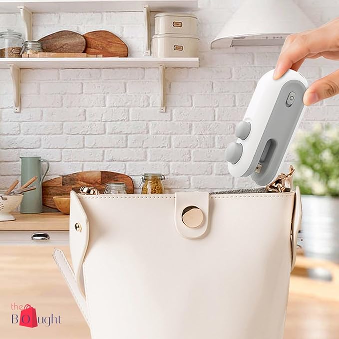 2-in-1 Portable Mini Bag Sealer & Cutter – USB Rechargeable