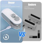 2-in-1 Portable Mini Bag Sealer & Cutter – USB Rechargeable