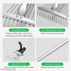 Adjustable Garden Leaf Rake