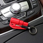 3-in-1 Emergency Safety Hammer – Car Window Breaker & Seat Belt Cutter