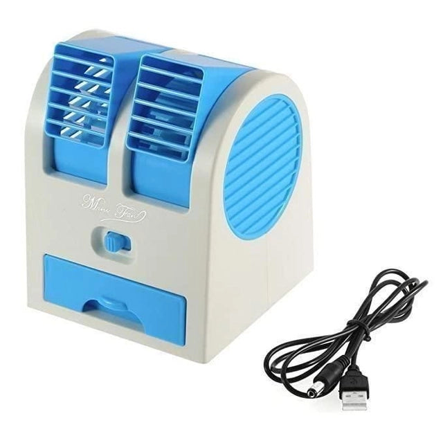 3-in-1 Portable Mini Air Cooler, Humidifier & Purifier
