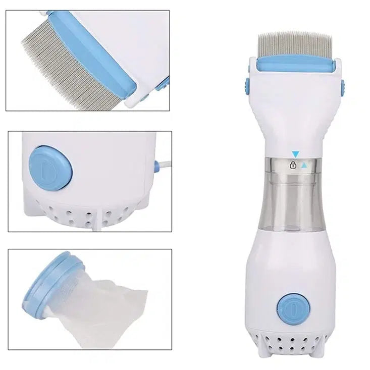 Electric Chemical-Free Head Lice Removal Comb (Pack of 1)
