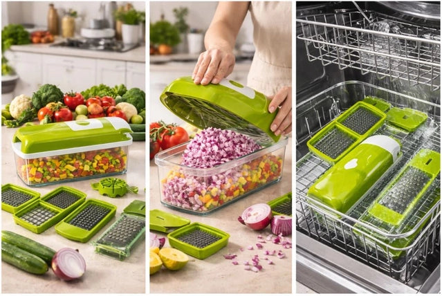 12-in-1 Multi-Purpose Vegetable & Fruit Chopper