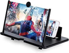 8-Inch Phone Screen Magnifier & Projector (Multicolour)