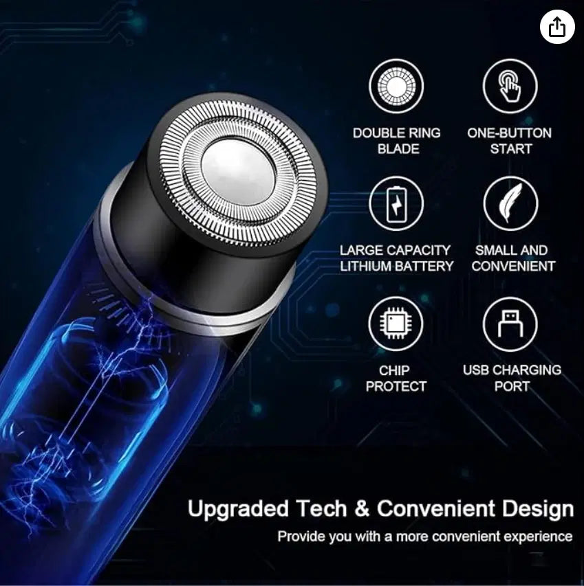 Pocket-Size Portable Electric Trimmer (Pack of 1)
