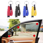 3-in-1 Emergency Safety Hammer – Car Window Breaker & Seat Belt Cutter