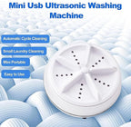 3-in-1 Mini Ultrasonic Portable Washing Machine
